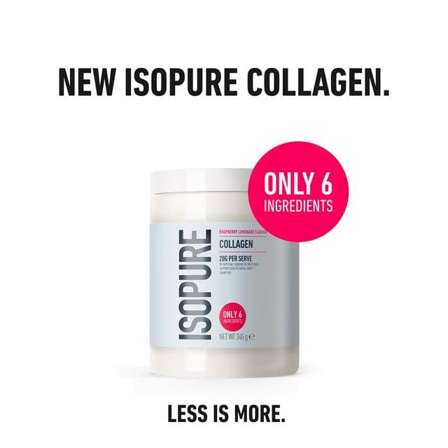 Isopure Raspberry Lemonade Collagen Powder 345g - gallery image 3
