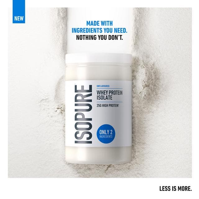 Isopure Whey Protein Isolate Unflavoured 435g - gallery image 2