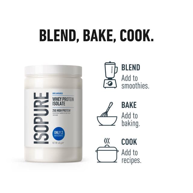 Isopure Whey Protein Isolate Unflavoured 435g - gallery image 5