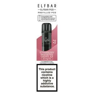 Elfbar Prefilled Pod Strawberry Raspberry Cherry Ice
