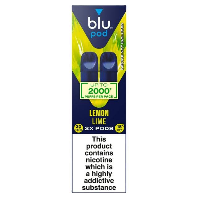 blu Pod Lemon Lime Vape Pods 20mg/ml - gallery image 1