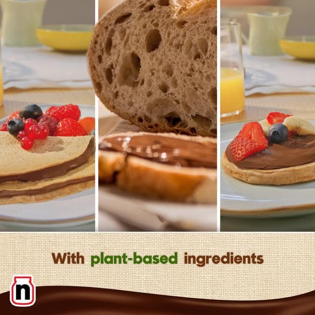 Nutella Plant Based Hazelnut & Chocolate Spread 350g - gallery image 4