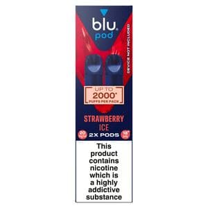 blu Pod Strawberry Ice Vape Pods 20mg/ml