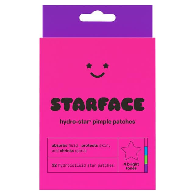 Starface Hydro Star Pimple Patches 4 Bright Tones x32 - gallery image 1