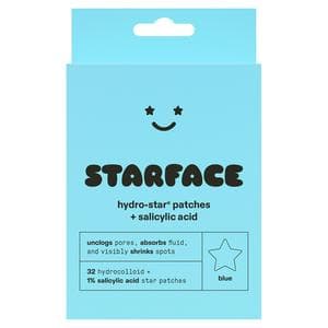 Starface Hydro Star Patches + Salicylic Acid Blue x32