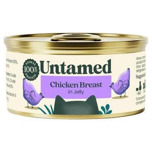 Untamed Chicken Breast in Jelly Wet Cat Food 75g