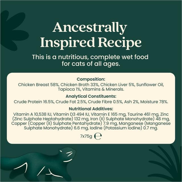 Untamed Chicken Breast in Gravy Wet Cat Food 75g - gallery image 4