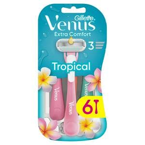 Venus Tropical Disposable Razors x6
