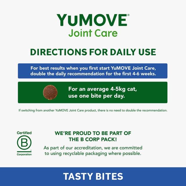 Yumove Joint Care Daily Bites for Senior Cats 45g - gallery image 5