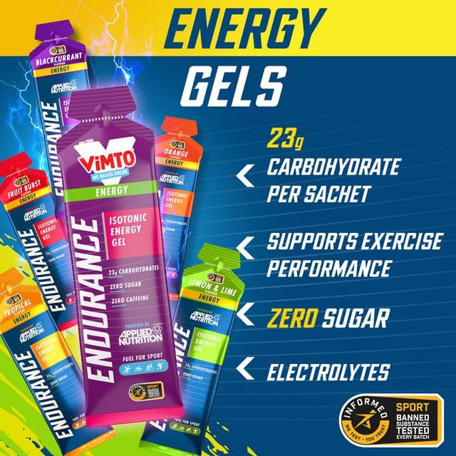 Applied Nutrition Isotonic Energy Gel Vimto Flavour 60g - gallery image 2