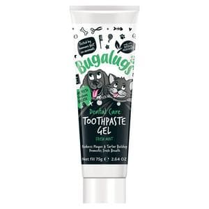 Bugalugs Dental Care Toothpaste Gel Fresh Mint For Dogs & Cats 75g