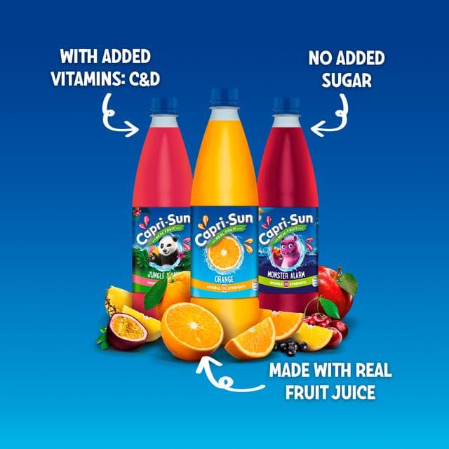 Capri-Sun Double Strength Monster Alarm Squash 1L - gallery image 2