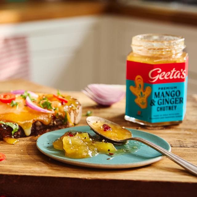 Geeta's 230g Premium Mango & Ginger Chutney Medium - gallery image 2