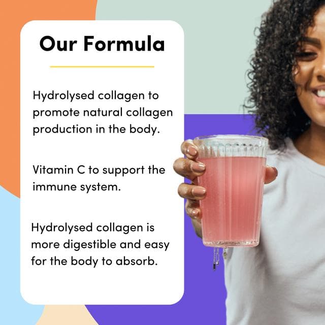 Vitl x20 Collagen & Vitamin C Effervescent Peach Flavour Tablets - gallery image 6