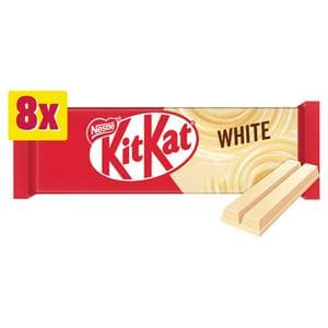 KitKat 2 Finger White Biscuit Bar Multipack 8 x 20.7g