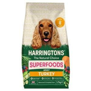 Harringtons Superfoods Dry Adult Dog Food Turkey & Veg 1.7kg