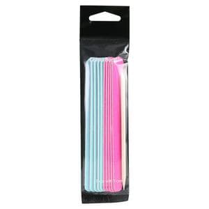 Colourburst Tools Disposable Emery Board & Cuticle Stick 10 x