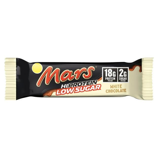 Mars Hiprotein Low Sugar White Chocolate 57g - gallery image 1