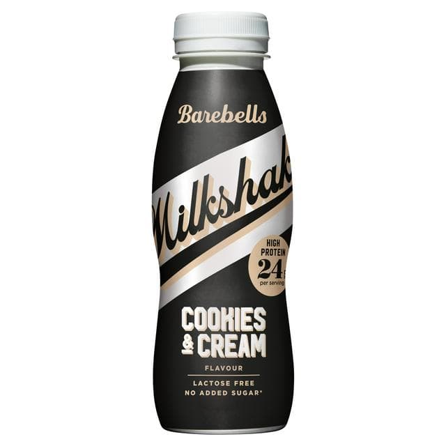 Barebells Cookies & Cream Flavor Milkshake 330ml - gallery image 1