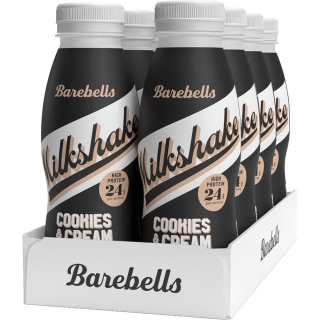 Barebells Cookies & Cream Flavor Milkshake 330ml - gallery image 2