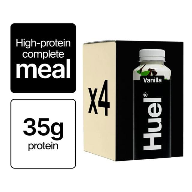 Huel Vanilla, Black Edition 4 x 500ml - gallery image 1