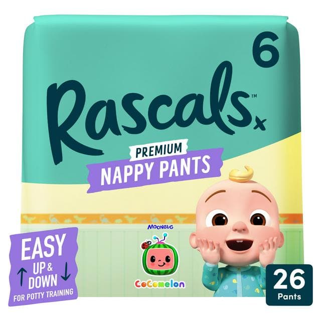 Rascals Cocomelon Nappy Pants Size 6 x26 - gallery image 1