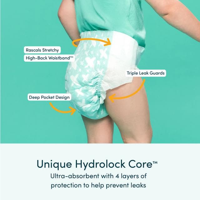 Rascals Premium Nappies Size 6 x30 - gallery image 3