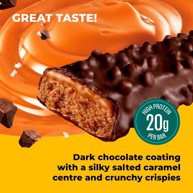Fulfil Dark Chocolate Salted Caramel Flavour Vitamin & Protein Bar 55g - gallery image 3
