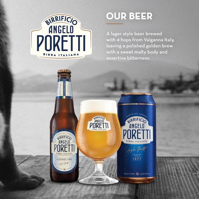 Birrificio 10 x 440ml Angelo Poretti Premium Lager Beer Cans - gallery image 4