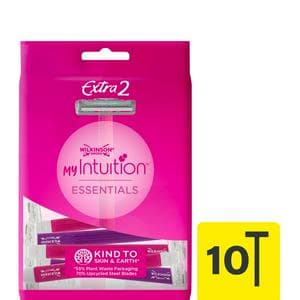 Wilkinson Sword My Intuition Essentials Extra 2 Women's Disposable Razors x10