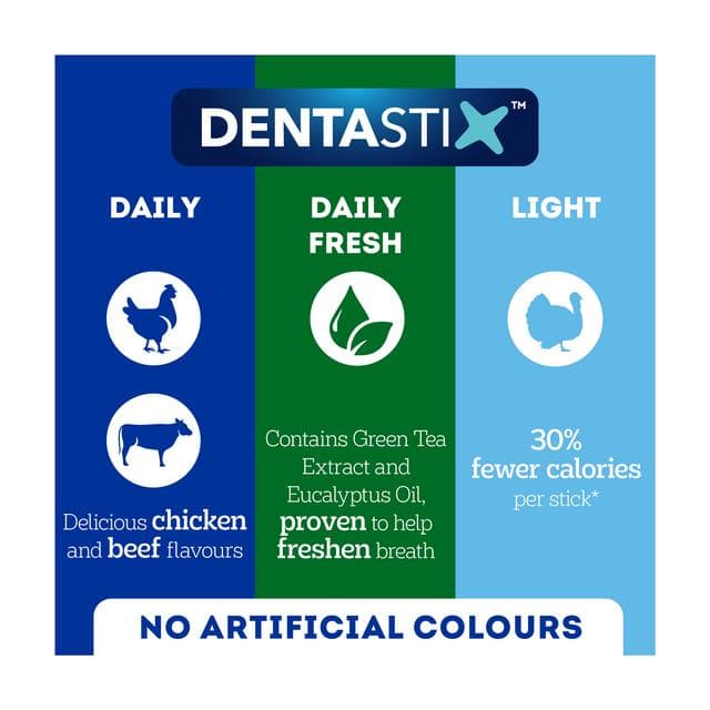 Pedigree Dentastix Light Sticks Dental Chews Large Dog Treats x4 - gallery image 6