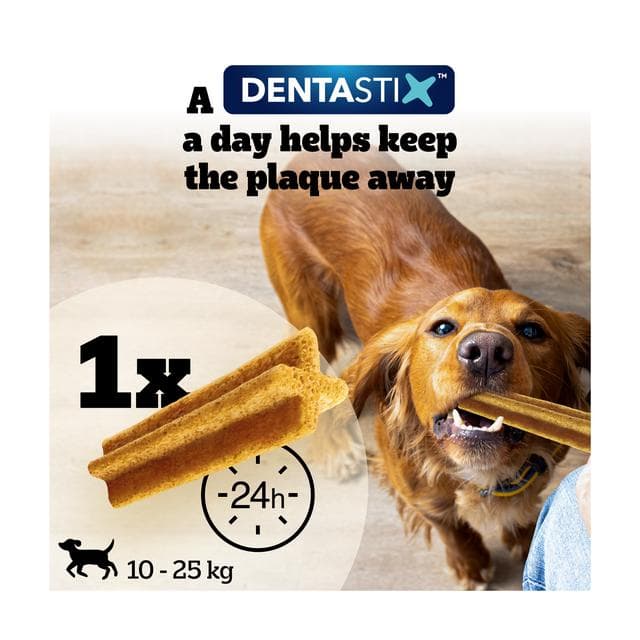 Pedigree Dentastix Light Sticks Dental Chews Medium Dog Treats x5 - gallery image 4