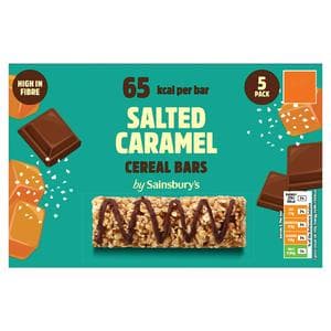 Sainsbury's 5 Salted Caramel Cereal Bars 95g