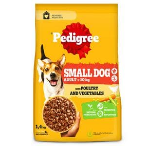Pedigree Complete 1.4kg Poultry & Vegetables Adult Small Dry Dog Food
