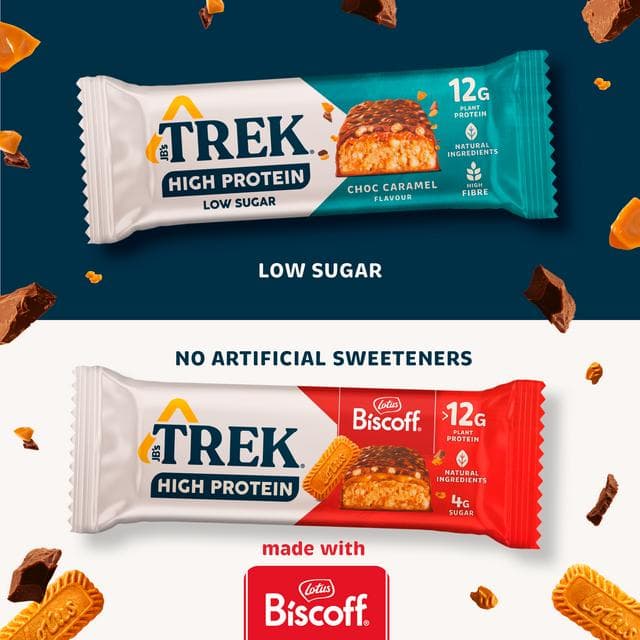 Trek High Protein Low Sugar Biscoff 44g - gallery image 6