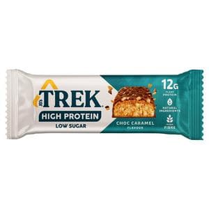 Trek High Protein Low Sugar Choc Caramel Flavour 44g