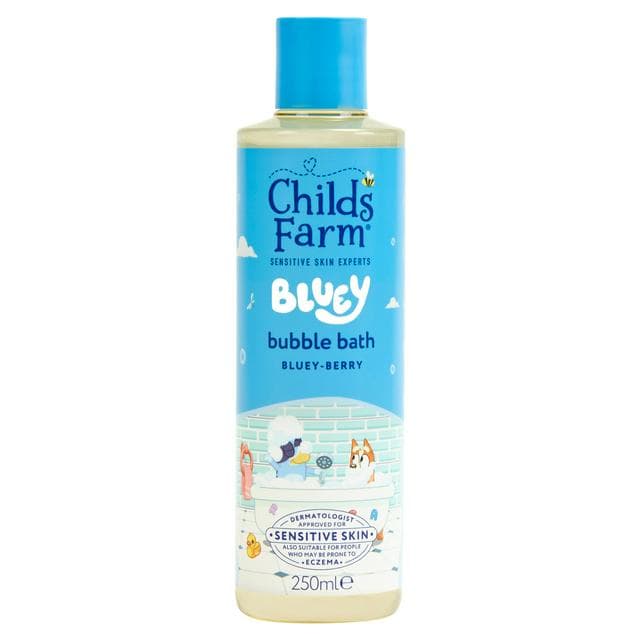 Childs Farm Bluey Bubble Bath Gentle Formula for Kids Babies & Sensitive Skin 250ml - gallery image 1