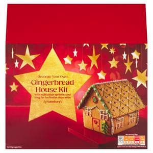 Sainsbury's 627g Gingerbread House Kit