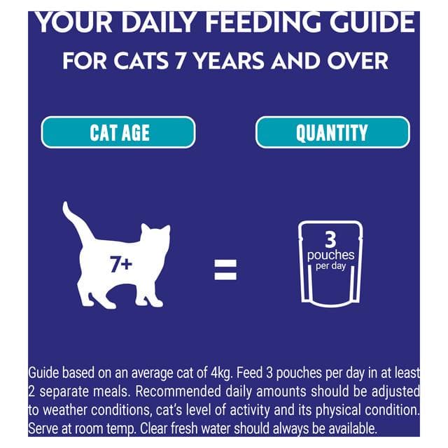 Purina One Senior 7+ Cat Food 40 x 85g - gallery image 3
