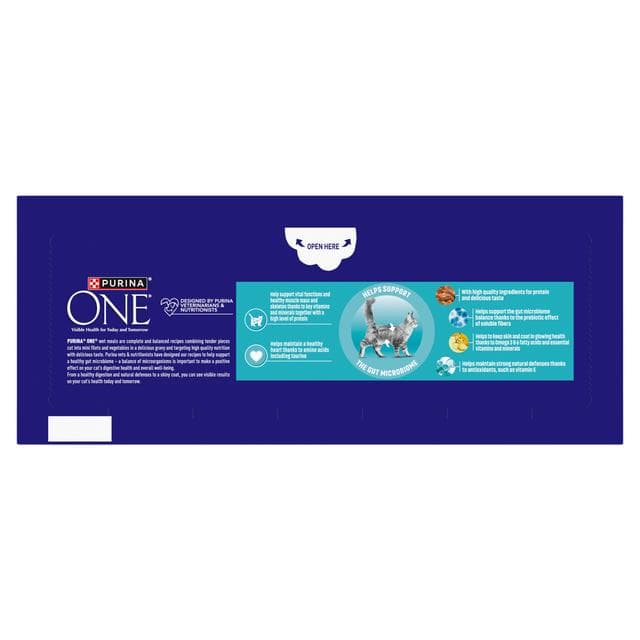 Purina One Senior 7+ Cat Food 40 x 85g - gallery image 6