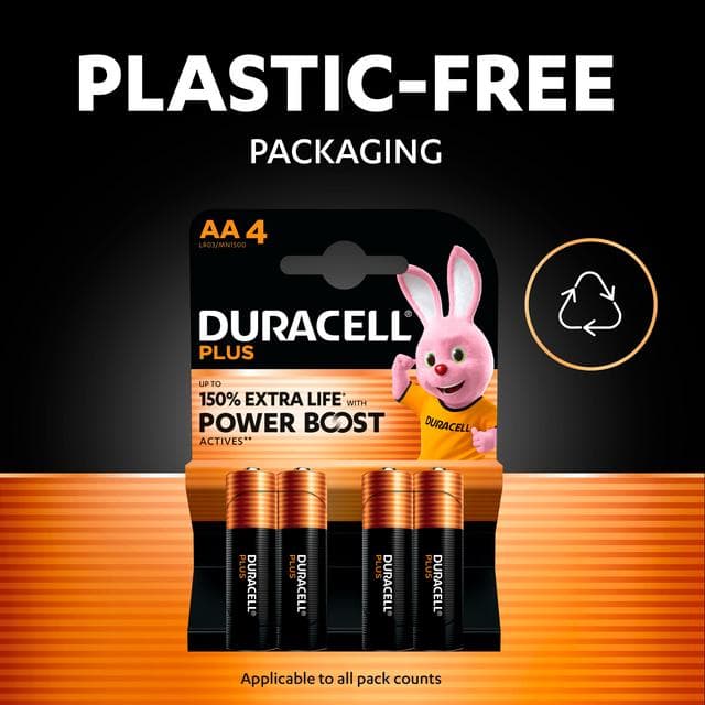 Duracell Pack of 12 Powerboost Plus AA Batteries - gallery image 6
