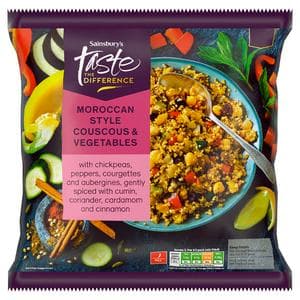 Sainsbury's Moroccan Style Couscous & Vegetables, Taste the Difference 600g