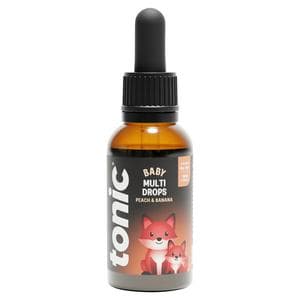 Tonic 30ml Peach & Banana Food Supplement Baby Multivitamin Drops