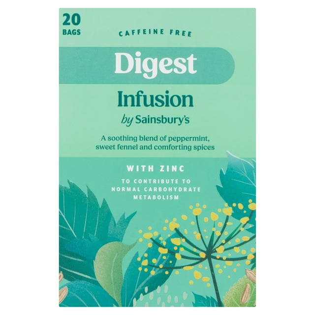 Sainsbury's Digest Infusion Tea x20 36g - gallery image 1