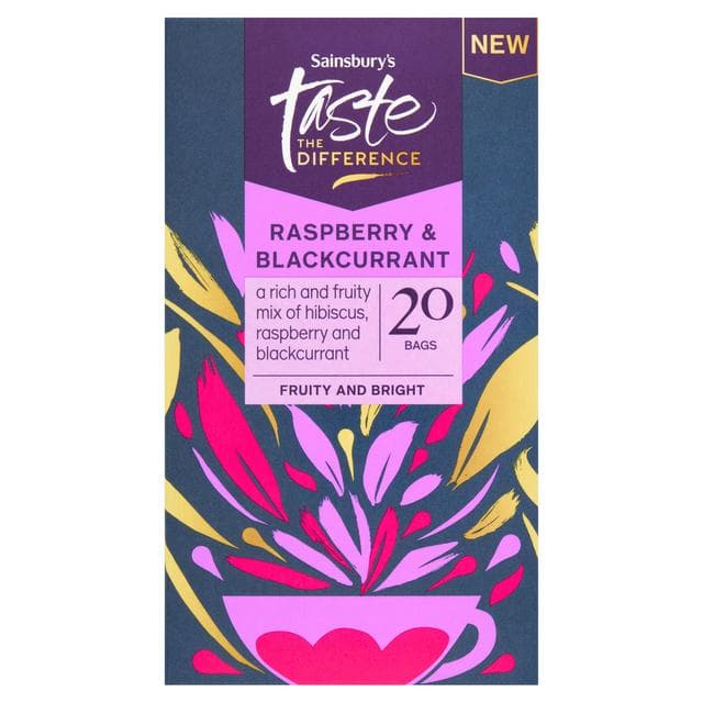 Sainsbury's Raspberry & Blackcurrant, Taste the Difference x20 - gallery image 1