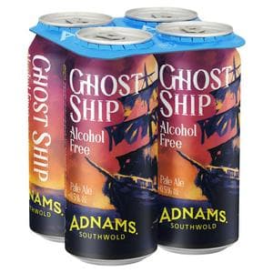 Adnams Southwold Ghost Ship 0.5% Low Alcohol Pale Ale x4 440ml