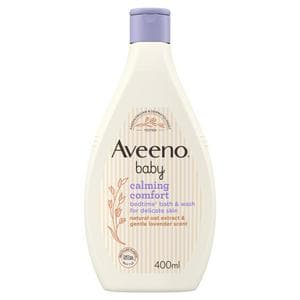 Aveeno Baby Calming Comfort Bedtime Baby Bath & Wash 400ml