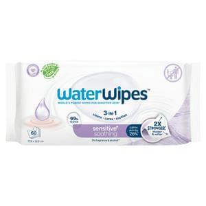 WaterWipes Soothing Clean Baby Wipes x60