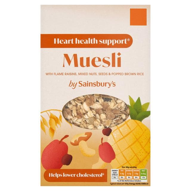 Sainsbury's Heart Health Muesli 500g - gallery image 1
