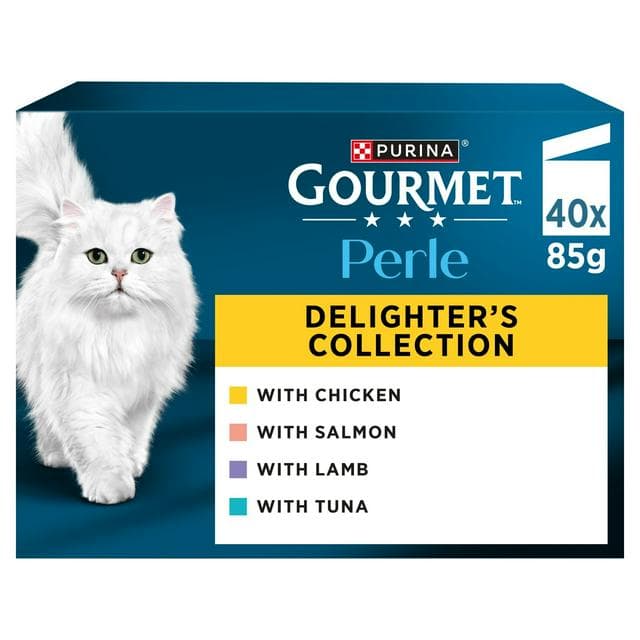 Gourmet Perle Delighters Collection in Gravy Wet Cat Food 40 x 85g - gallery image 1